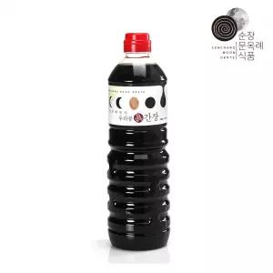 순창문옥례식품 우리콩 진간장 1L 100% 국산콩 볶음 조림 찜용