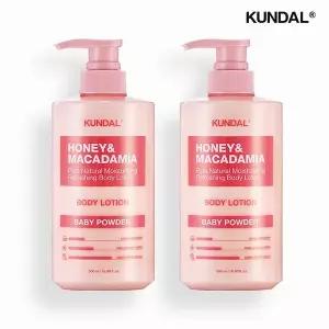 [쿤달] 허니 앤 마카다미아 퓨어 바디로션 500ml 2개