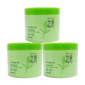 과일나라 첫물녹차 프레시 클렌징 크림 300g 3개팩