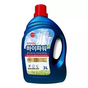CJ프레시웨이 이츠웰프리미엄 하이파워 3L 액체세제 3리터 세탁세제
