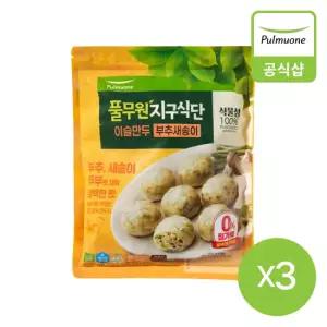 [풀무원] 지구식단이슬만두 부추새송이 1.02kgX3개