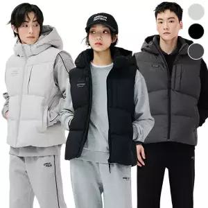 [체이스컬트] 공용 AIR 볼륨 후드 VEST/3Color