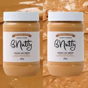 Bnutty 비너티 무첨가 무가당 땅콩 100% 땅콩버터 453g