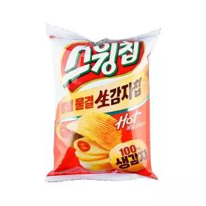 [오리온] 스윙칩 볶음고추장 124g