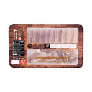 [냉장][국산] 홍어회 모둠 (180g/팩)