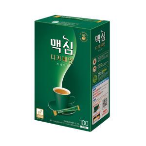 맥심 디카페인 커피믹스 100T x 1개