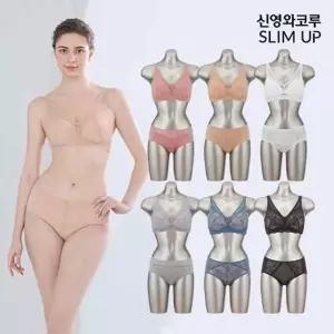 [신영와코루] 슬림업 아이스스킨 브라팬티 12종_C47