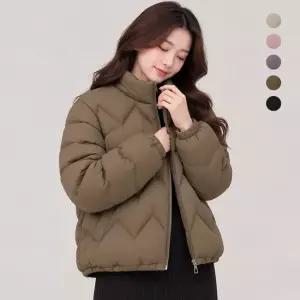 [시노코] 지그재그 웰론 경량 패딩 점퍼 5컬러 M-XL C23J404