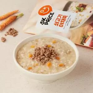 5K프라이스 쇠고기야채죽 450g