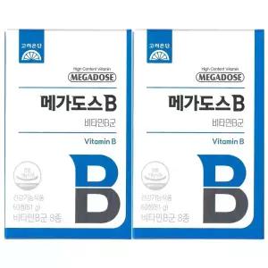 고려은단 메가도스B 비타민B군 850mg x 60정 2개 / 써클