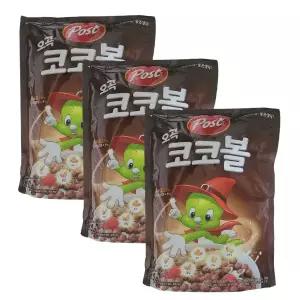 동서 포스트 오곡 코코볼 시리얼 570g x 3개