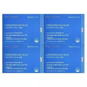 더리틀스 니코틴산아미드500 부스터 510mg x 60캡슐 4개 / 써클