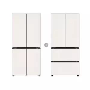 디오스 양문형냉장고+김치냉장고 R984GBB012(M516GBB012S+Z484GBB123S)*