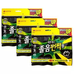 확 깨는 국민 졸음번쩍껌 트윈리필 105g x 3개