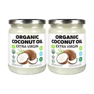 SMR 유기농 엑스트라버진 코코넛오일 500ml x 2개