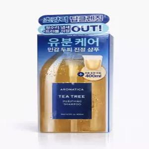 아로마티카 티트리 퓨리파잉 샴푸 400ml + 400ml(리필)