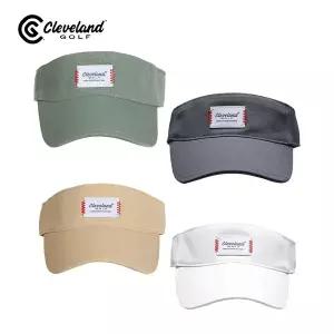 [클리브랜드] 우븐 패치 골프모자 바이저 썬캡 CAH-24049i