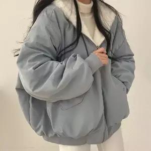 여성 양면 융털 자켓 점퍼 엘레강스 바람막이 아우터 3컬러 봄가을 겨울