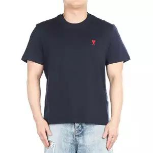 [아미] 드 꾀흐 스몰 하트 로고 반팔티 BFUTS035 724 430 154120826