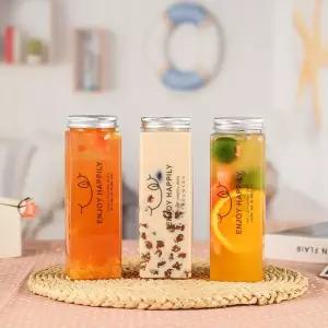 공병 주스 일회용 사각 페트병 50개입 카페 500ml 보틀 650ml
