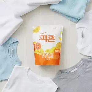 피죤 강력탈취 섬유유연제 리필 2100ml 옐로미모사 x 4개