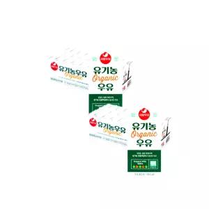 서울우유 유기농 멸균우유 200ml x 24입+24입 (2박스)