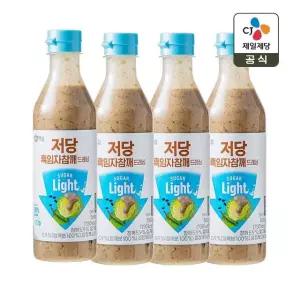 백설 저당 흑임자 참깨 드레싱  560g x4개