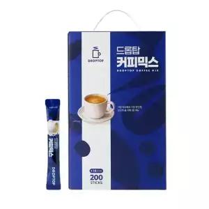 내일도착]드롭탑 커피믹스 200T+10T