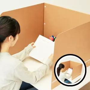칸막이 공부집중 책상 기본 독서실공부집중 독서실 도서관 독서 TLj06053