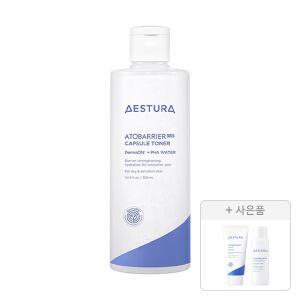 에스트라 아토베리어365 캡슐 토너 300ml, 1개+증정(하이드로 크림 30ml, 1개+에센스 25ml, 1개)
