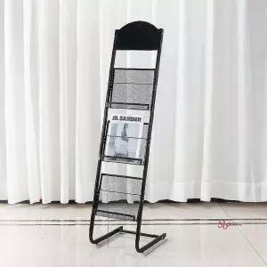 철제 책 신문선반 전시장 30cm 홍보 잡지꽂이 진열대 책진열대uvw975