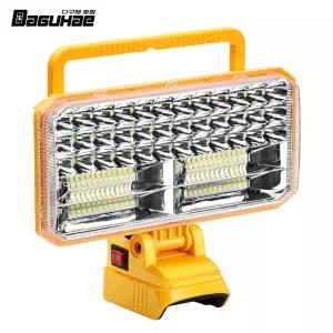 호환 디월트 20V 22cm(9인치) LED 충전 작업등 라이트 손전등 캠핑등 낚시등 USB 포트 내장 (베어툴)
