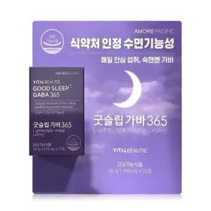 바이탈뷰티 굿슬립 가바365 430mg x 70정, 1개 - R