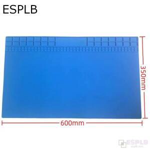 ESPLB 23.5X13.5 인치 초대형 실리콘 절연 패드 수리 작업 매트 BGA 내열 납땜 스테이션 플랫폼