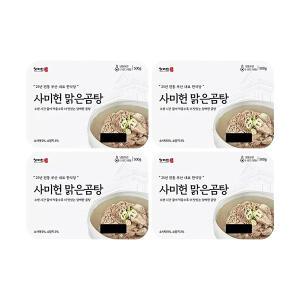 사미헌 맑은곰탕 500g, 4개