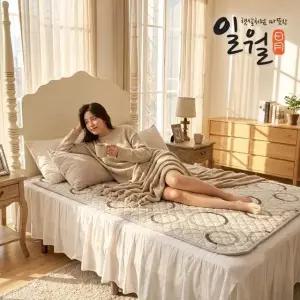 [일월] 동그라미 초절전형 워셔블 카본 탄소 전기매트 / 카본매트 더블