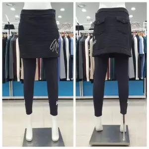 [디즈니골프]여성용 FW 레깅스 치마바지DO3LPA007BK_GN