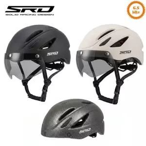 SRD HT-26 고글 탈부착 가능 자전거 헬멧 로드 어반 MTB 전기자전거 라이딩 헬맷
