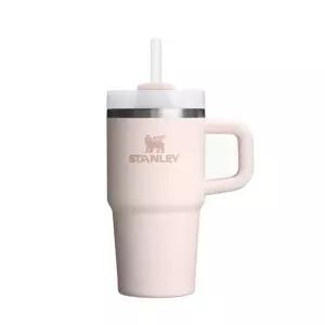 스탠리 ?처 H2.0 플로우 스테이트 차량 휴대용 텀블러 591ml 로즈쿼츠 2.0(손잡이