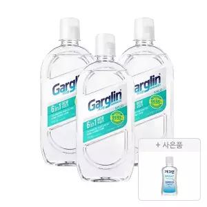 가그린 어드밴스드 제로 마일드 750ml, 3개 + 증정(제로 블라스트 100ml,1개)
