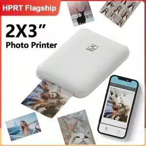 RT MT53 미니 휴대용 프린터 무선 블루투스 모바일 컬러 사진 2x3인치 점착식 용지 포함 선물/사진용
