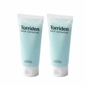[1+1] 토리든 다이브인 저분자 히알루론산 수딩크림 튜브형 100ml + 100ml