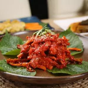 수유시장 명물 금조홍어 가오리무침 1kg
