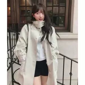 MIXXO 하프 트렌치코트 RE JTG311B_MIWJTG90QB