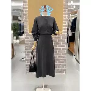 [레코브](마산점)(SET) 배색 니트 스커트 투피스 (LG31FYTP601S)
