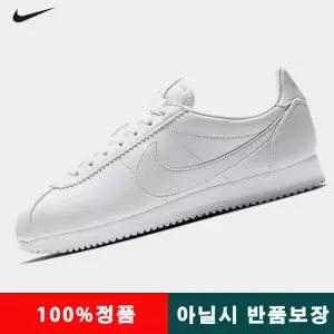 나이키 운동화 클래식 코르테즈 레더 화이트 스니커즈 운동화 807471-102