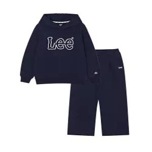 리 키즈 로프 빅트위치 후디 셋업 네이비 LK2603SU51NA