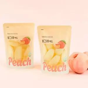 [발그레]발그레 peach 백도 복숭아 8팩 (1박스)