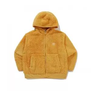KODAK KIDS 에센셜 플리스 후드 자켓 키즈 YELLOW