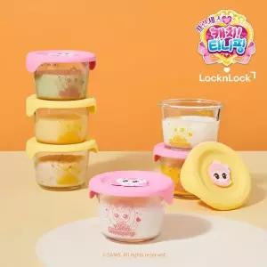 락앤락 [쓱7클럽] 티니핑 이유식 원형용기 260ML 3P 하츄핑